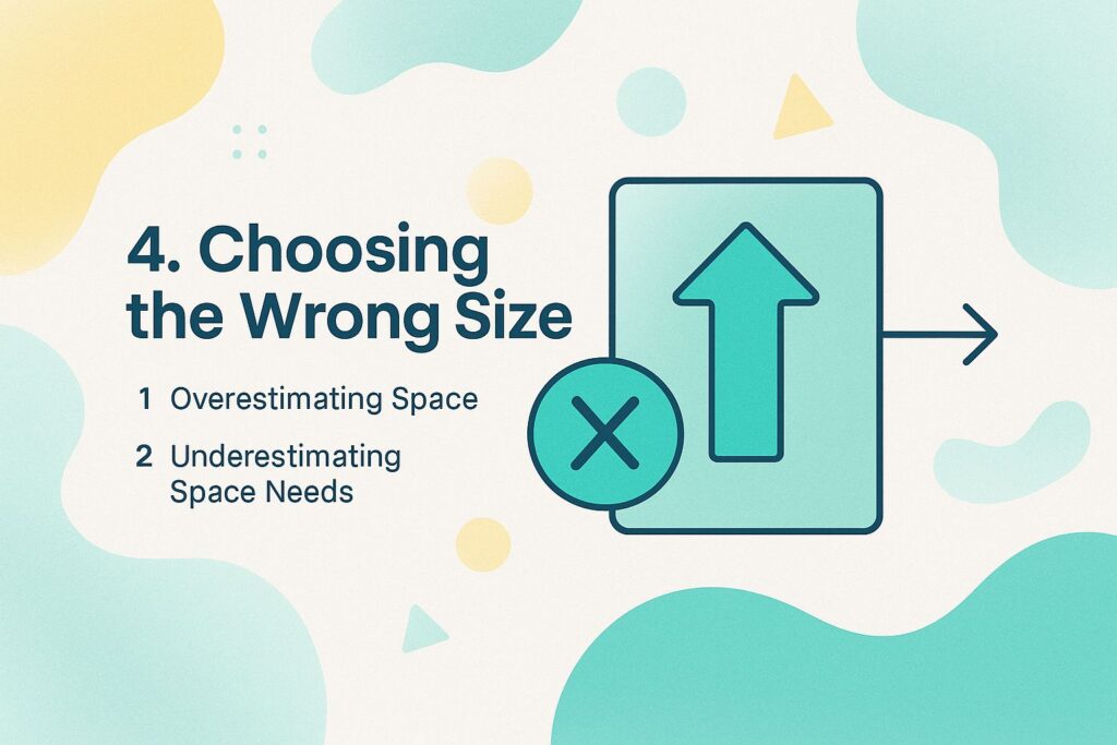 4. Choosing the Wrong Size