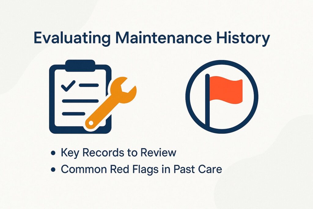 Evaluating Maintenance History